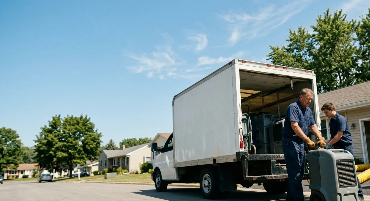 Water Damage Cleanup in Oconomowoc, WI near me